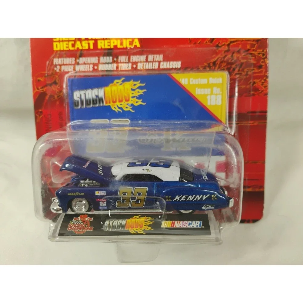Racing‎ Champions Stock Rods #188 Ken Schrader '49 Custom Buick #33 Car